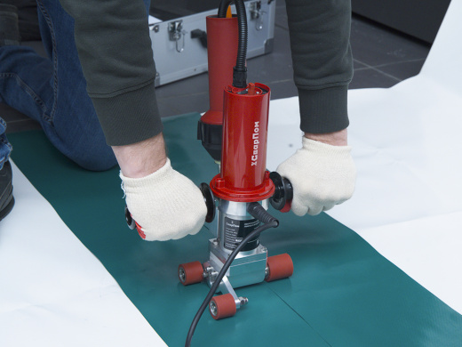 Сварочный полуавтомат горячего воздуха СП43 / 40 мм, применение