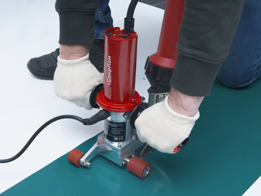 Сварочный полуавтомат горячего воздуха СП43 / 40 мм, применение